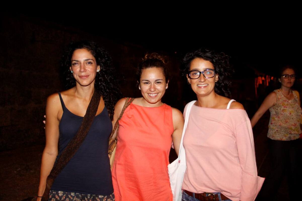 Charito Gnecco, Roxana Ávila y Camila Mejía.