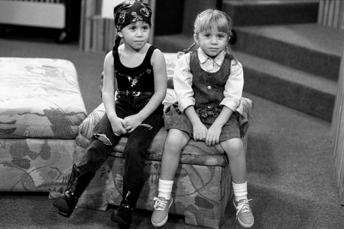 Ashley y Mary-Kate Olsen, las gemelas más famosas del cine. Getty Images.