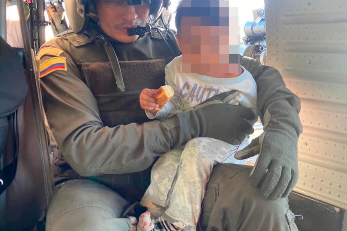 ¡Buena noticia! Rescatan a niño de un año secuestrado en Pelaya, Cesar