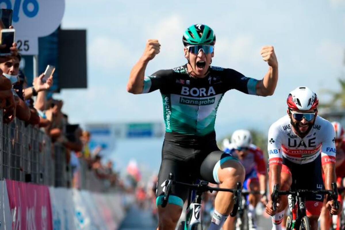 Ackermann vuelve a ganarle el pulso a Gaviria en la Tirreno-Adriático