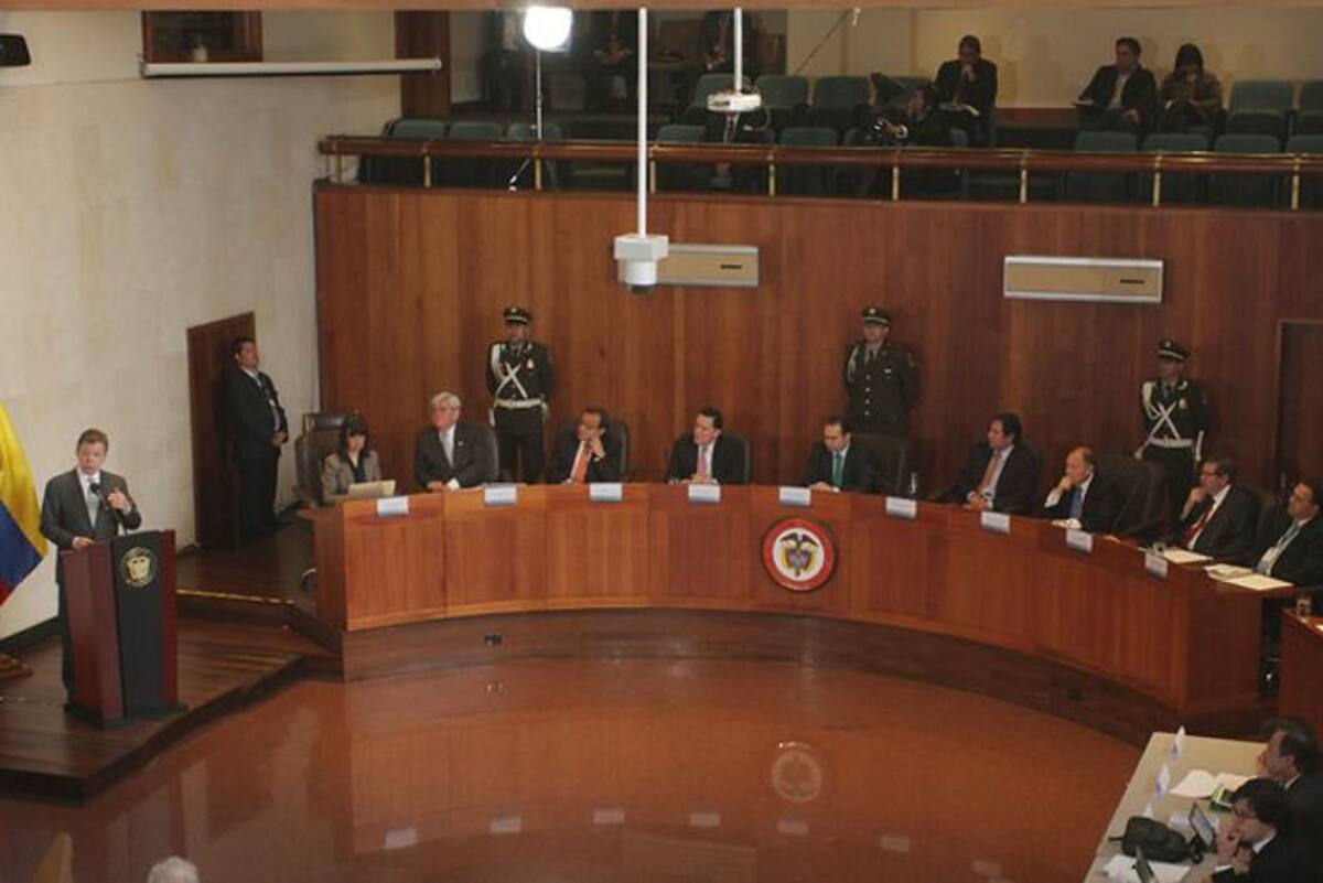 Este miércoles se vencen los plazos legales para que la Corte Constitucional se pronuncie sobre la viabilidad del Marco Jurídico para la Paz COLPRENSA