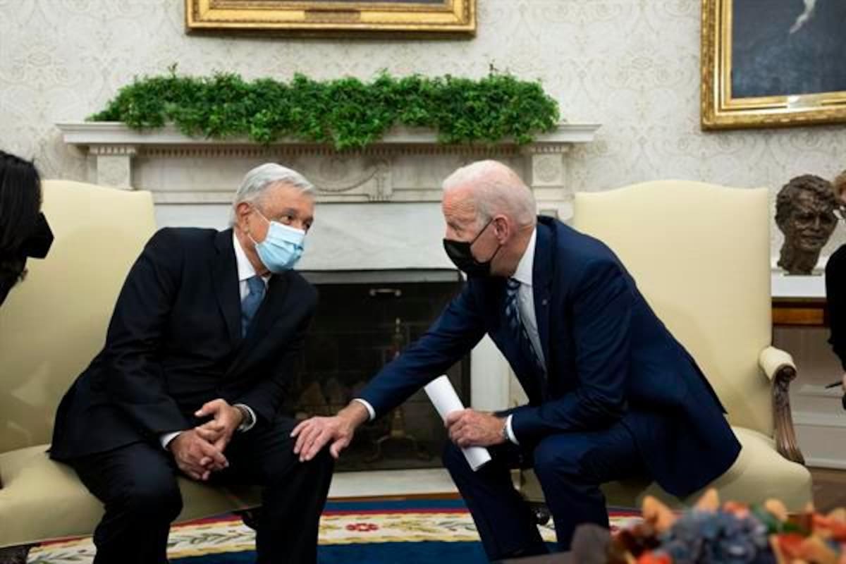 Biden pide apoyo a López Obrador ante una ola migratoria “sin precedentes”