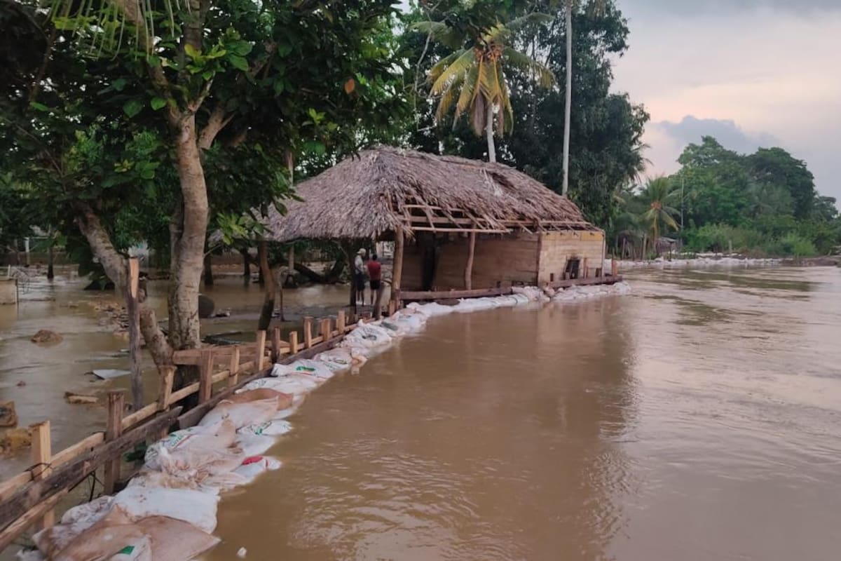 Inundaciones causan estragos en el bajo Sinú cordobés