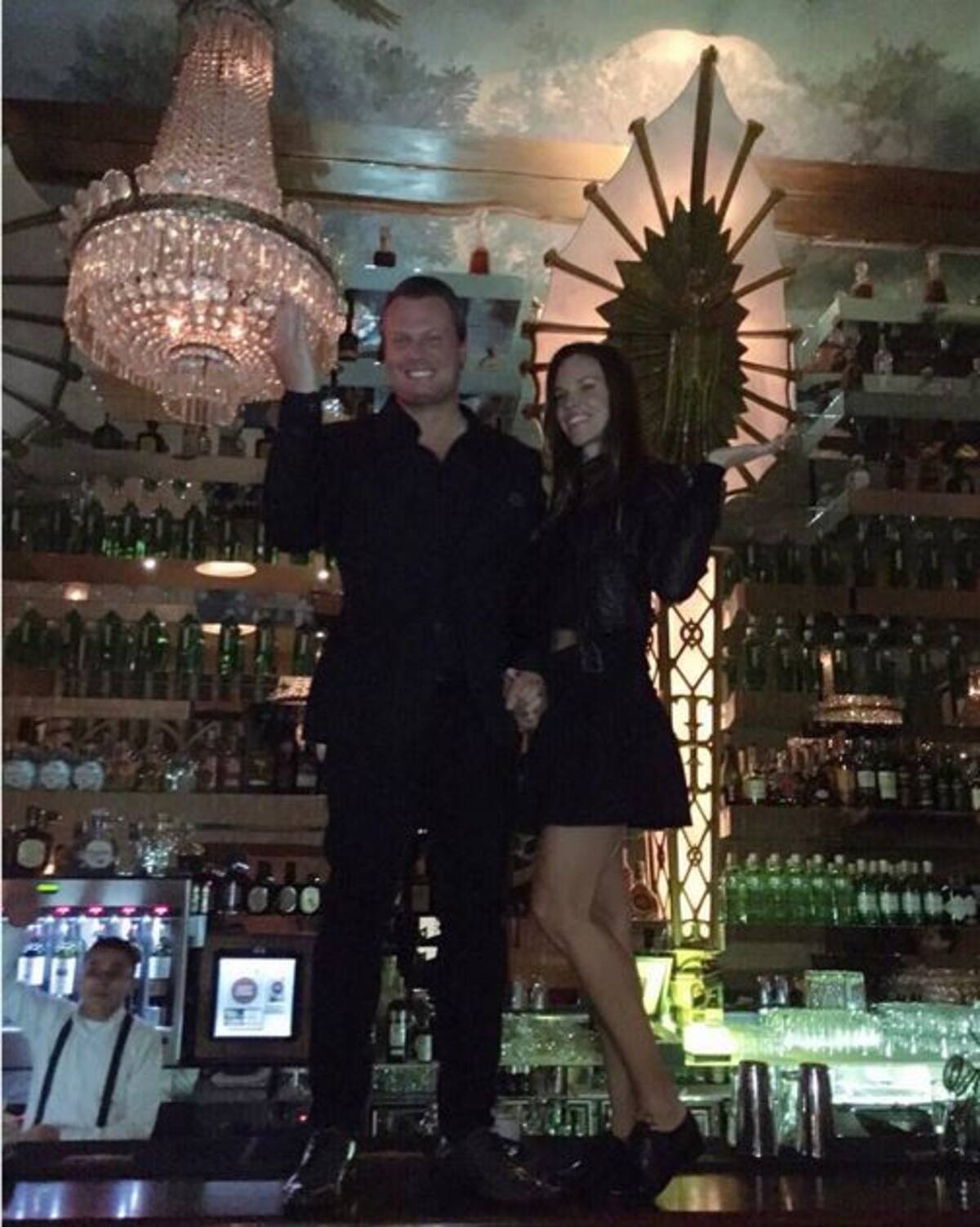 Hilary Swank y Maurizio Mancini. INSTAGRAM