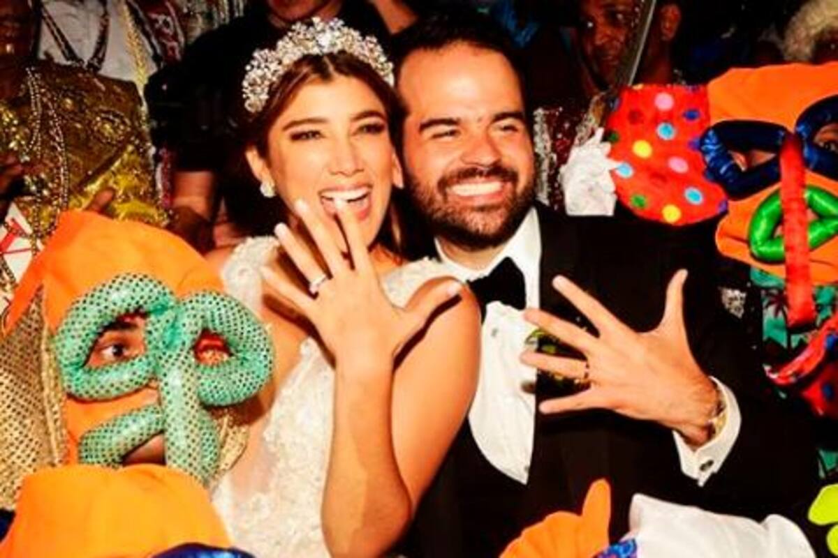 Los mejores momentos de la boda de Andrea Jaramillo y su novio en Barranquilla