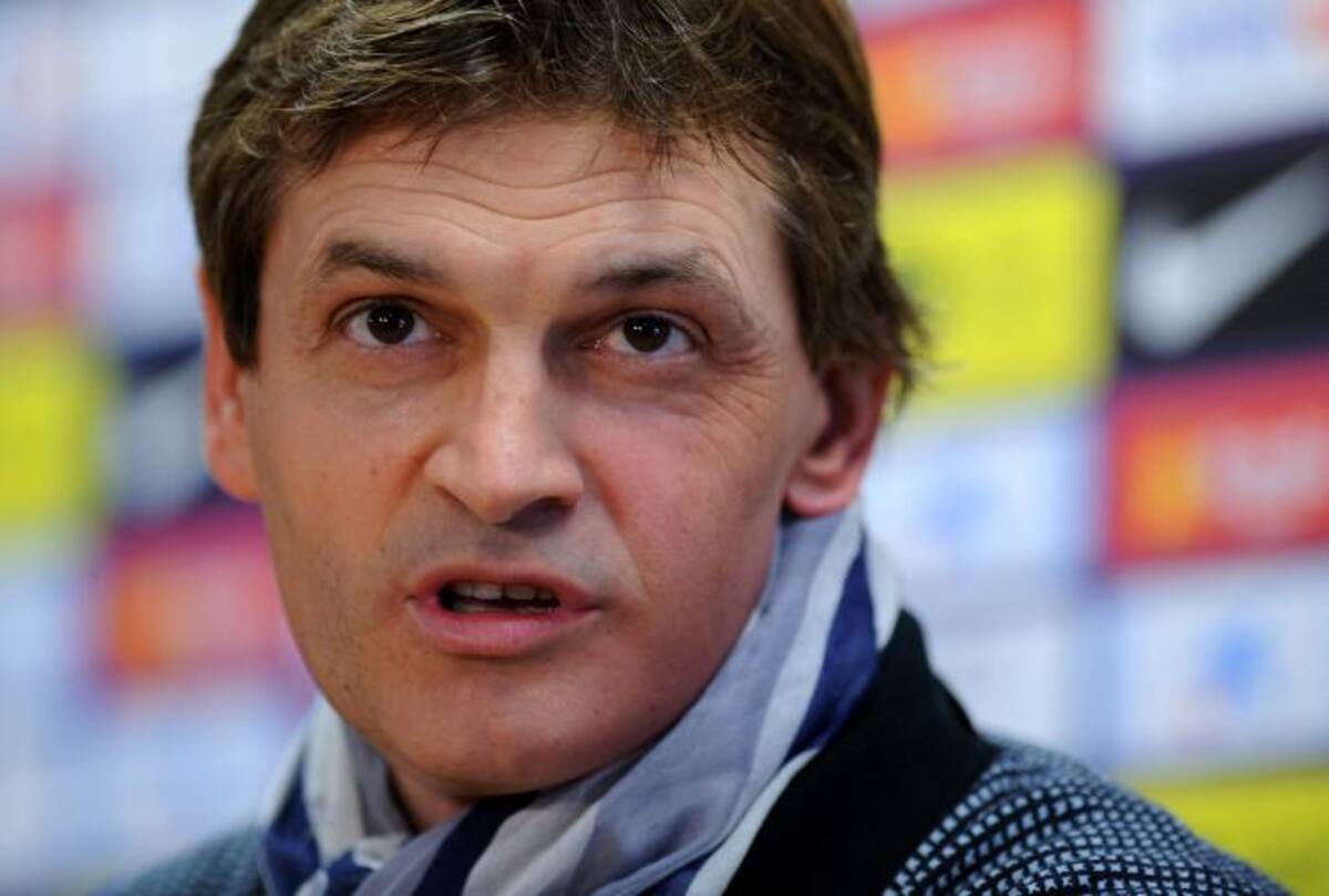 Tito Vilanova habló sobre la contratación de Neymar. AFP