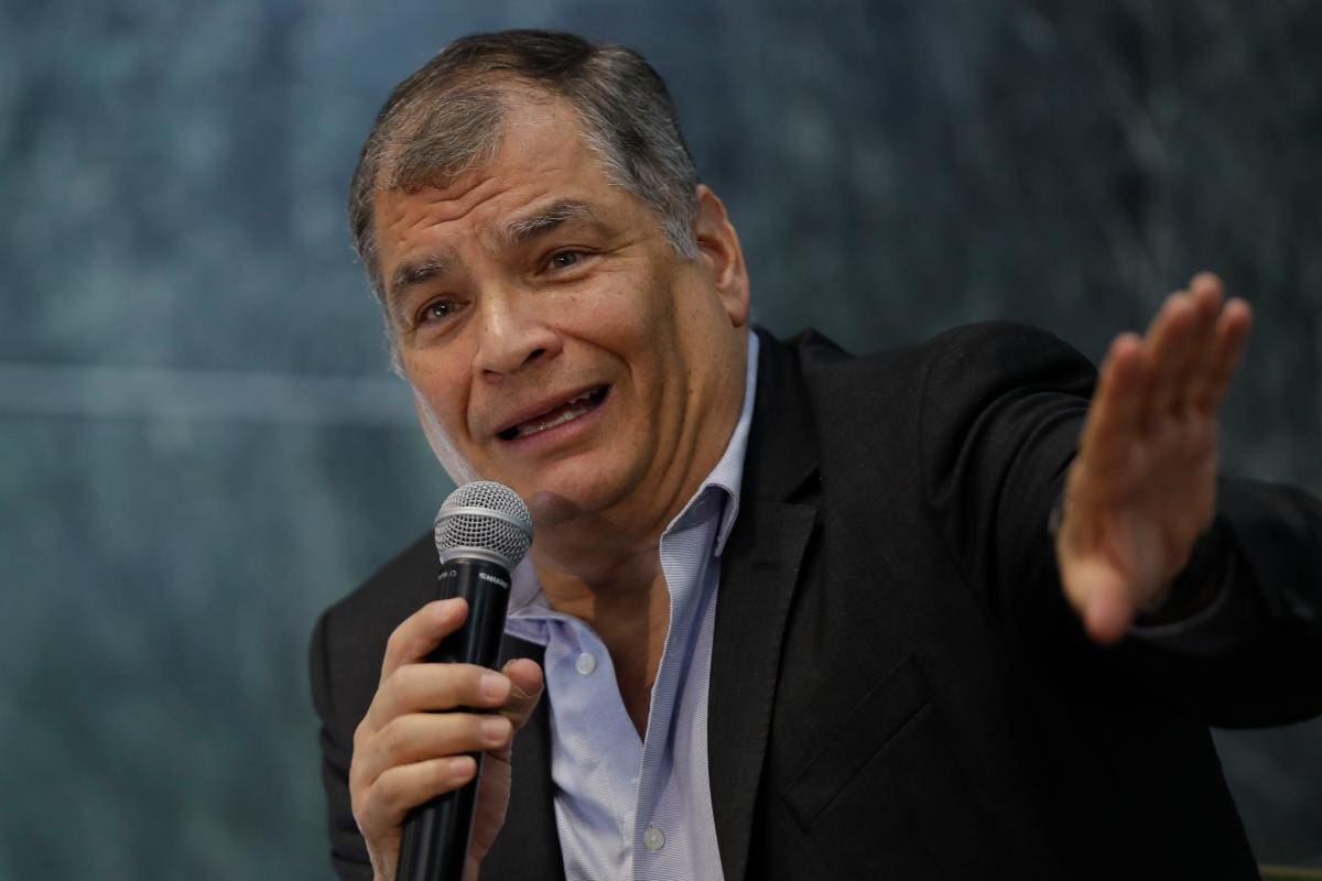 Denuncian al expresidente Rafael Correa por traición a la patria en Ecuador