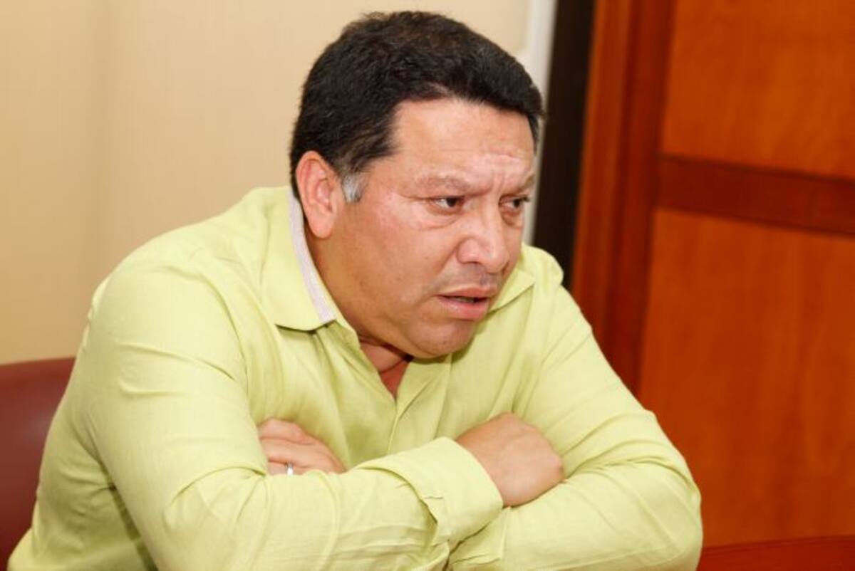 Manolo Duque, alcalde de Cartagena. ARCHIVO