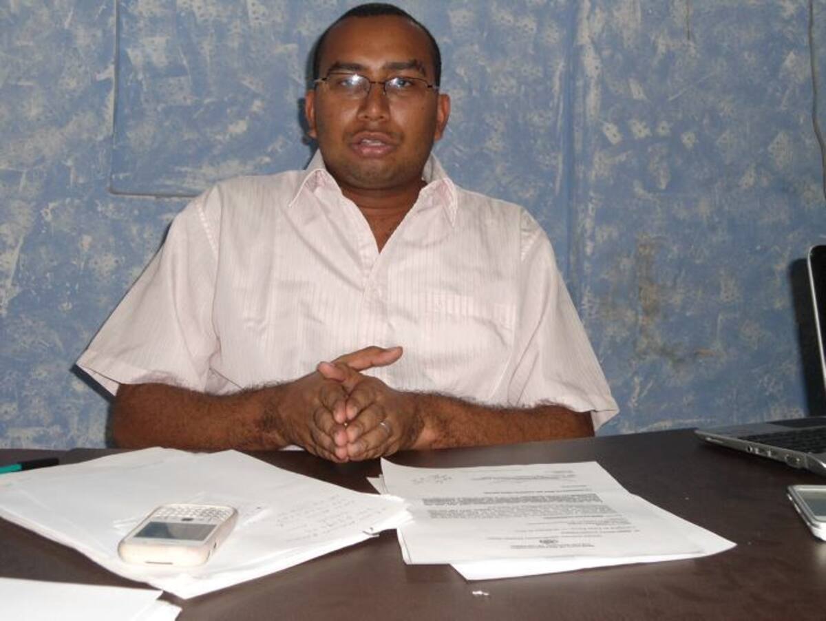 Jorge Varela Sierra, personero de El Carmen de Bolívar.