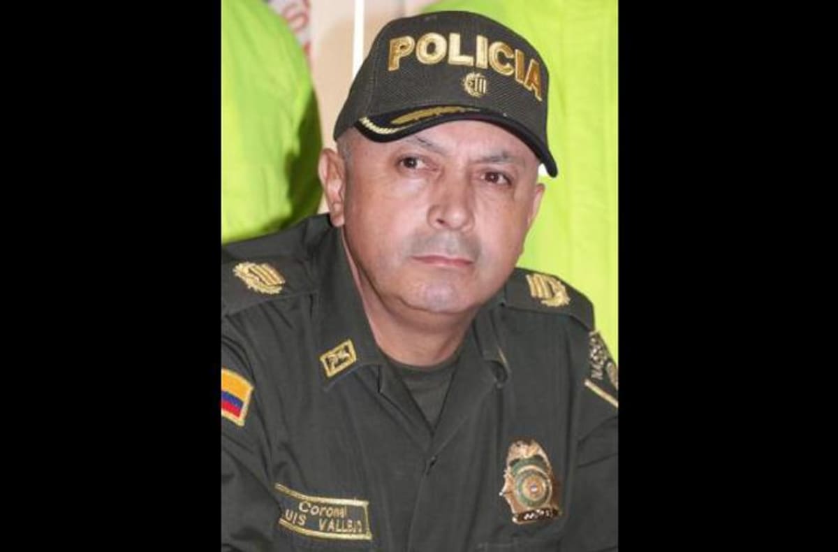 Coronel Luis Vallejo Gustín, Comandante Policía Sucre. Cortesía