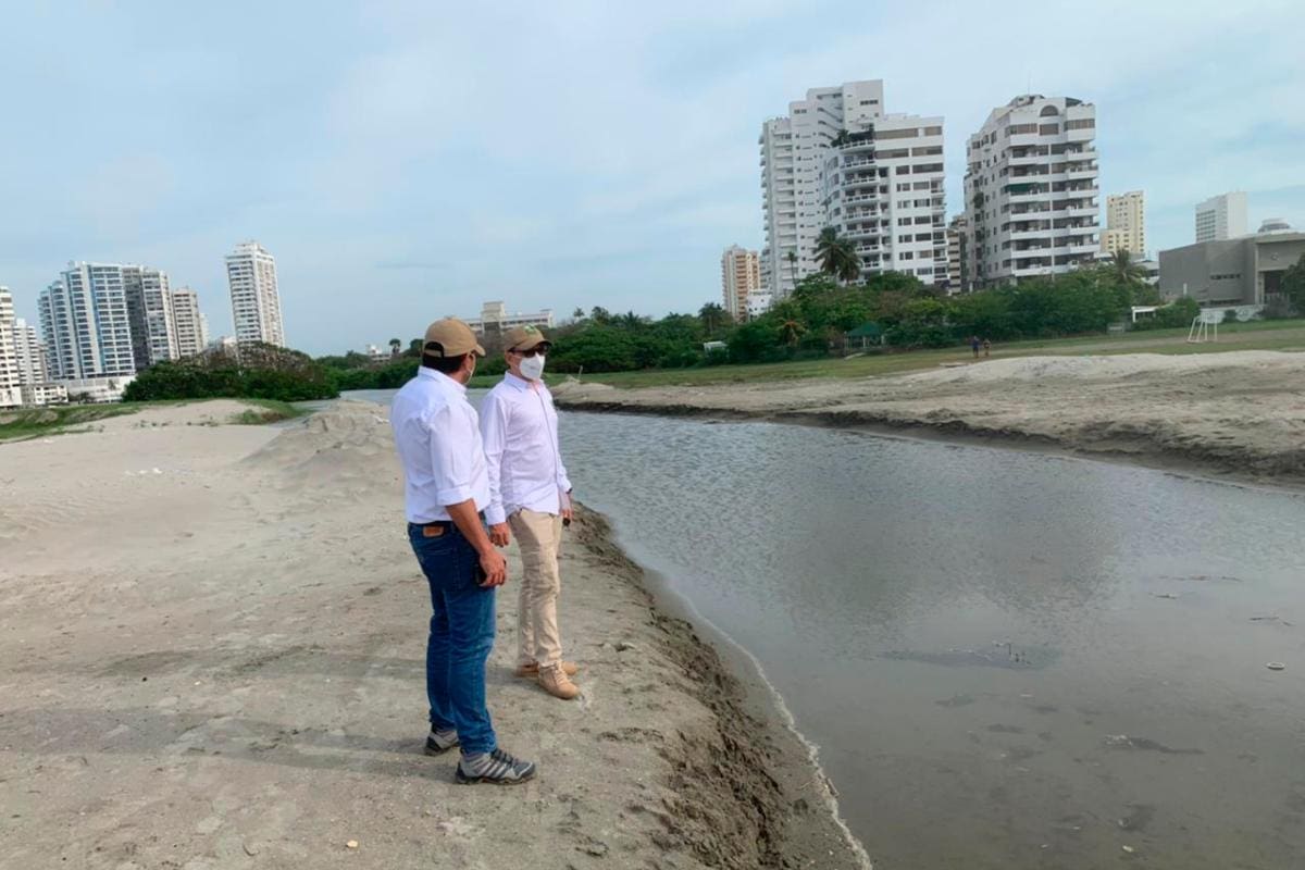 El Laguito: Cardique inspeccionó el lugar para entregar la bomba axial