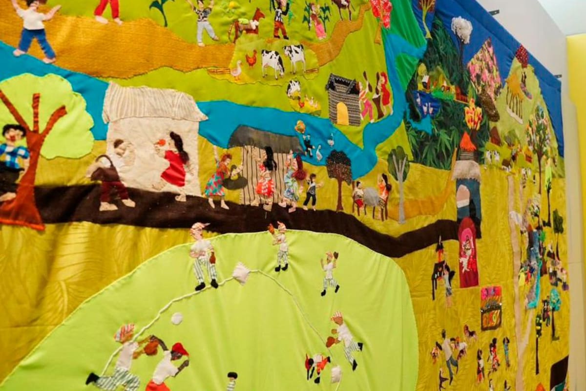 El arte de sanar se comparte en museo de Mampuján