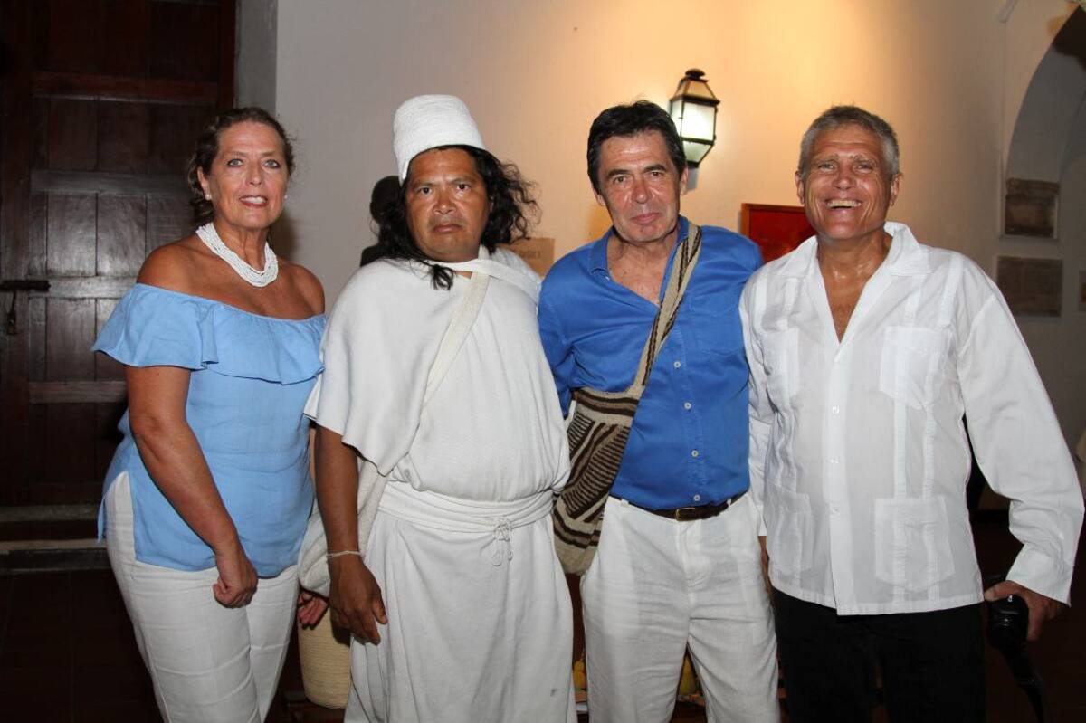 Silvana Obregón, Mamo Menjabín, Luis Izquierdo, Carlos Lerzundi y Rodrigo Obregón./ Fotos MARUJA PARRA/EL UNIVERSAL/