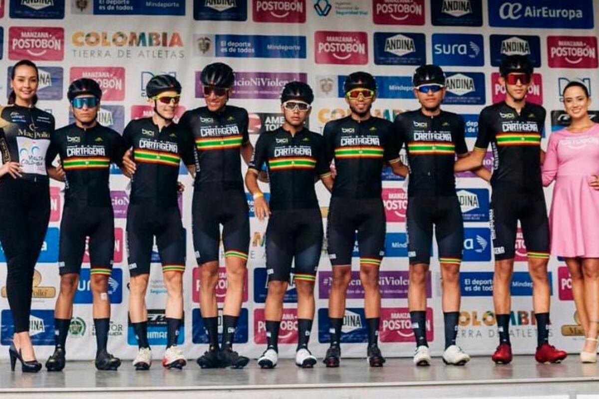 Team Cartagena cumplió y creció en la Vuelta a Colombia: José Serpa