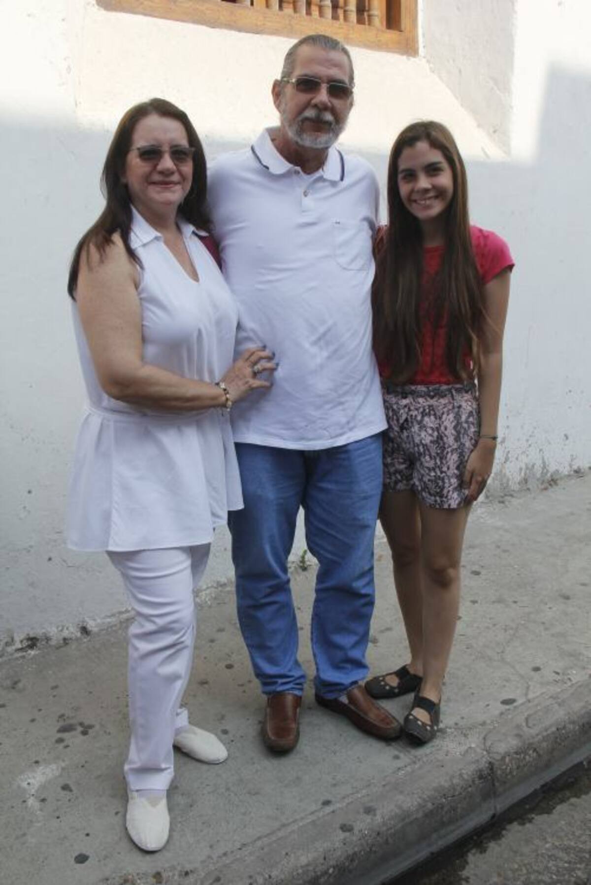 Silvana Zalamea, Rafael MartÍnez y Melissa Martínez.
