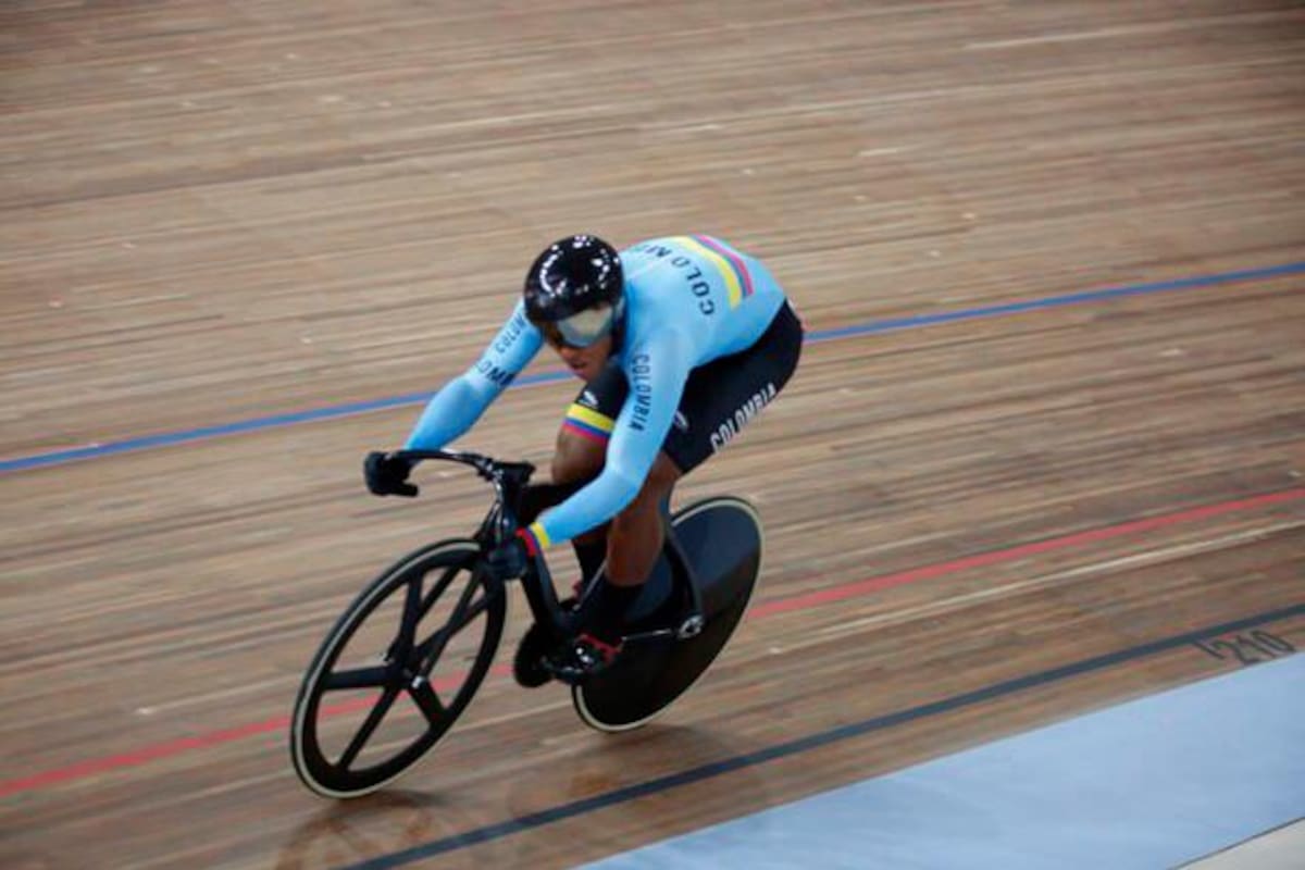 Colombiano Kevin Quintero se coronó campeón mundial de Ciclismo en pista