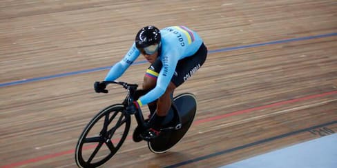 Colombiano Kevin Quintero se coronó campeón mundial de Ciclismo en pista