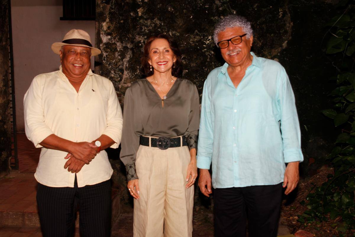 Moisés Álvarez, Silvana Giaimo y Alfonso Múnera.