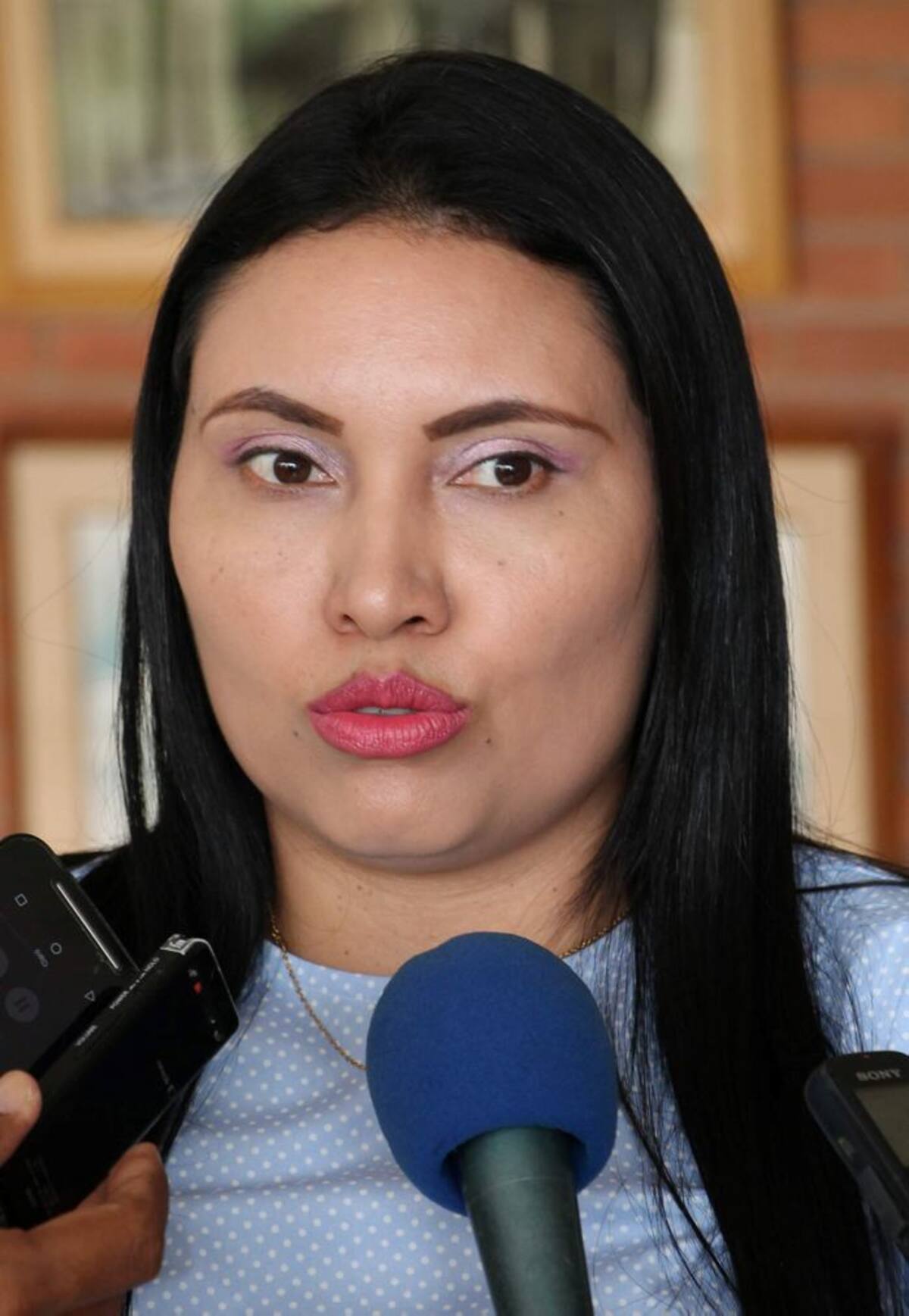 Merlys Rodelo, secretaria de Educación de Sucre. Archivo