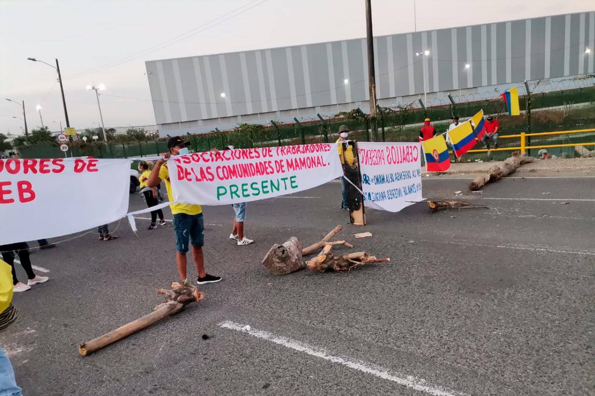 Paro nacional: nueva jornada de protestas y marchas en Cartagena