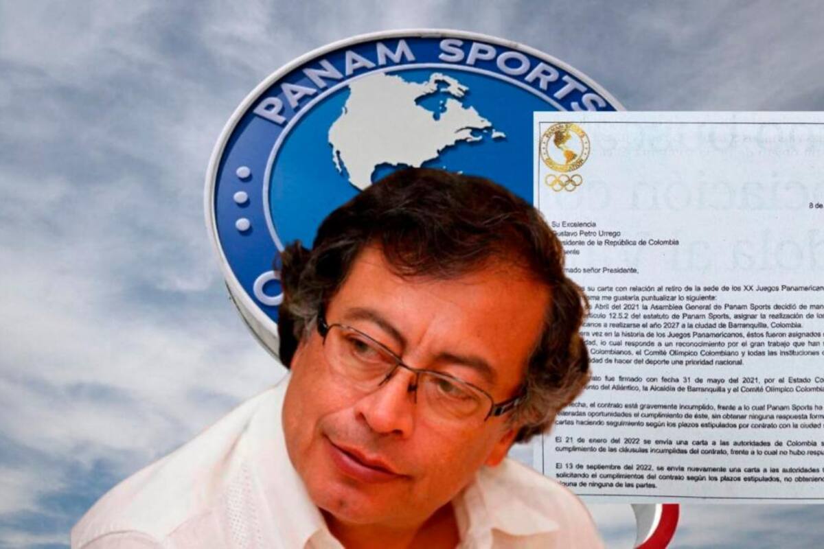 Le responden a Petro: la dura carta de Panam Sport sobre Juegos Panamericanos