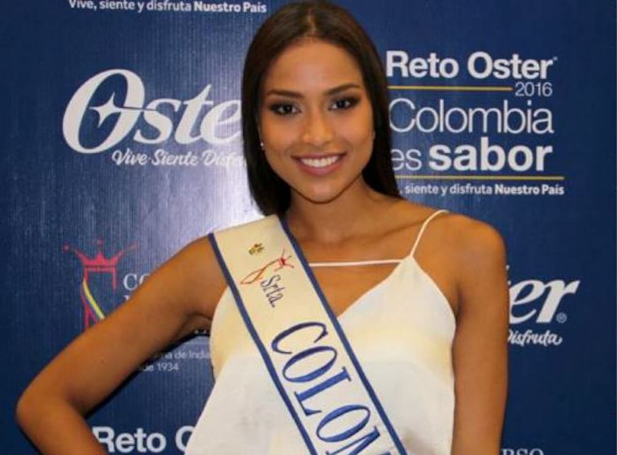 Andrea Tovar, actual Señorita Colombia. CORTESÍA.