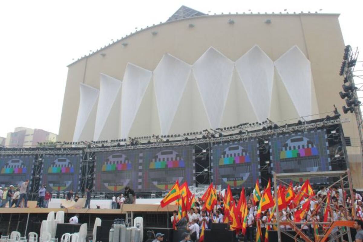 Los actos se concentran en la Plaza de la Paz. JORGE PAYARES - QHUBO BARRANQUILLA -