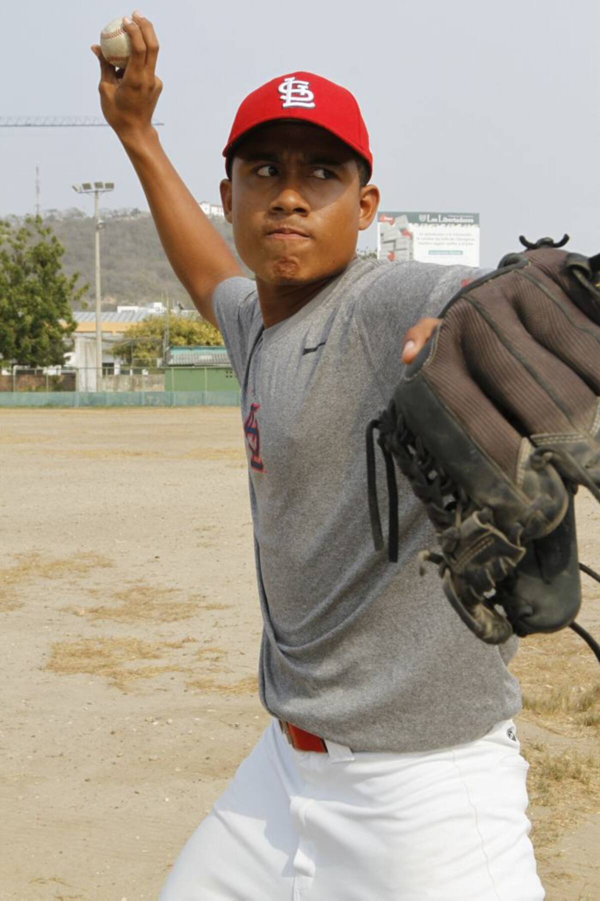 Wilman Madera, prospecto cartagenero que fue firmado por los Cardenales de San Luis. Julio Castaño-El Universal