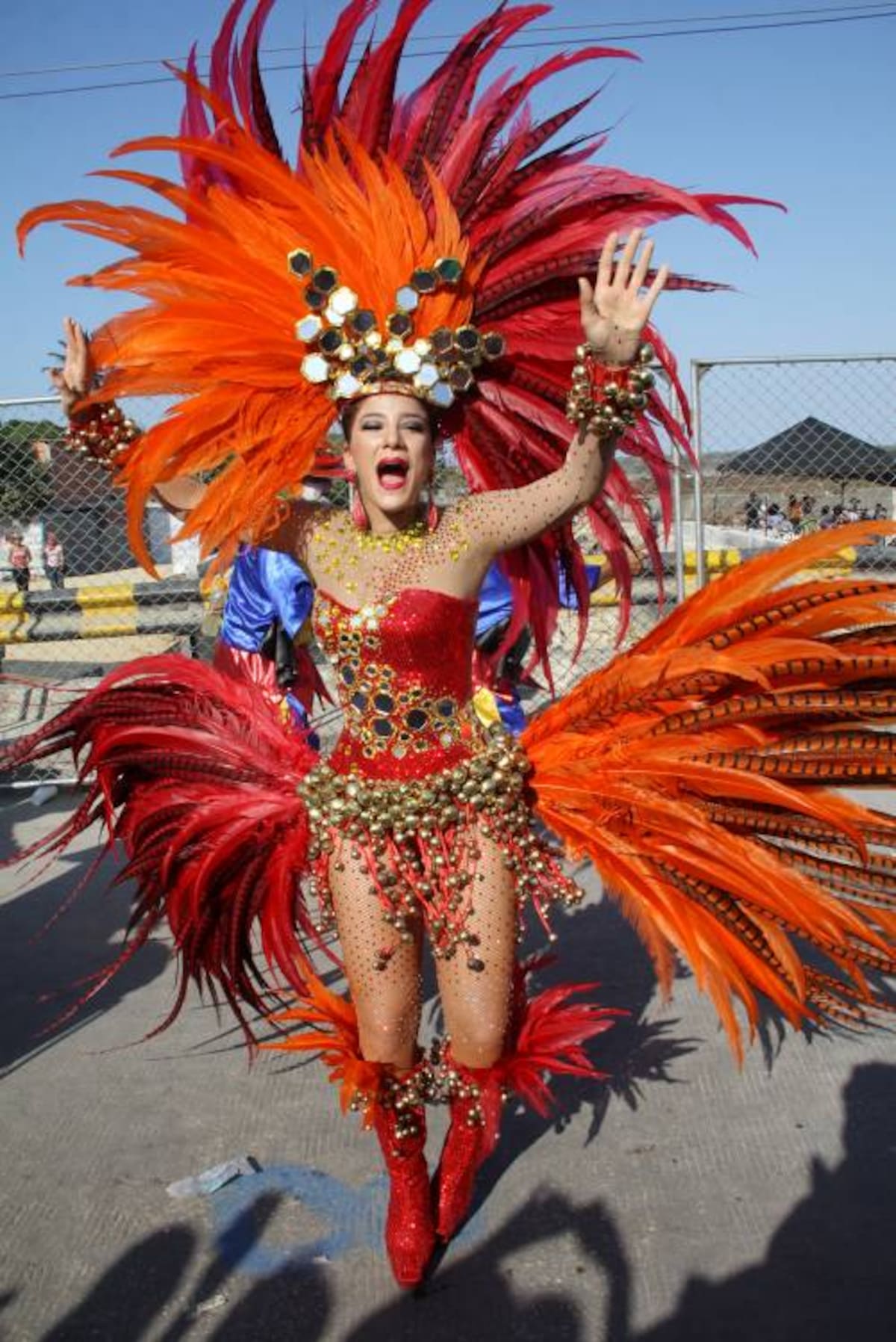 Andrea Jaramillo Char, toda una soberana de la alegría. Rafael Polo - Cortesía QHubo Barranquilla-