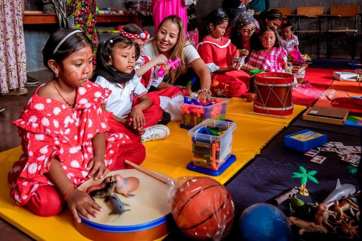 Mineducación en La Guajira. // Foto: Cortesía
