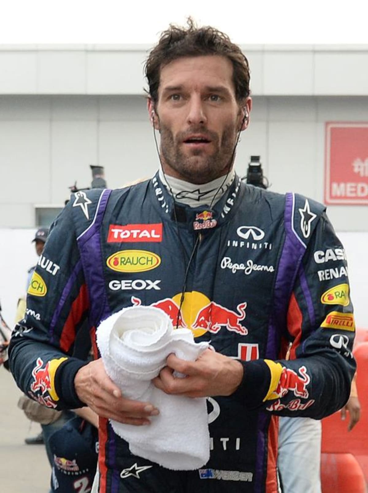 Mark Webber. AFP ROBERTO SCHMIDT