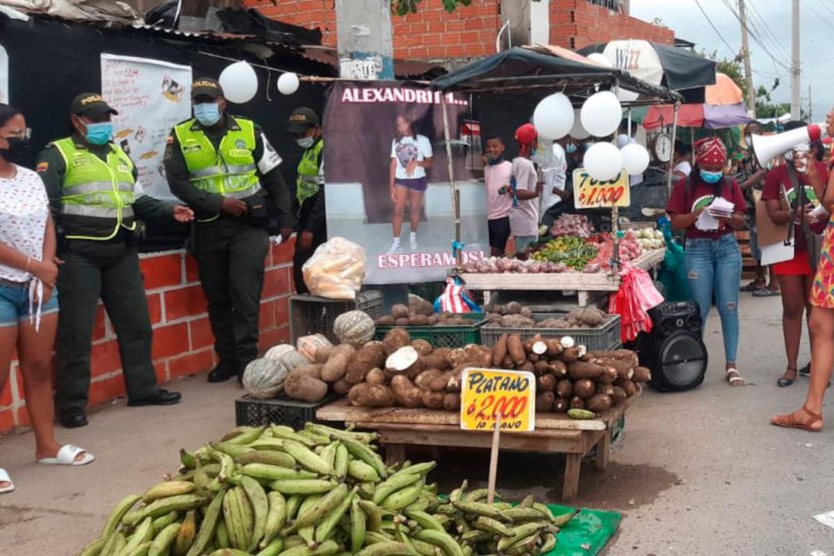 Cinco meses desaparecida: Familiares realizan homenaje a Alexandrith