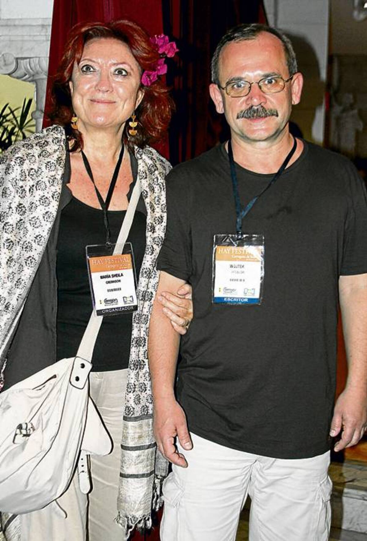 María Sheila Cremaschi y Wojter Jagielski.