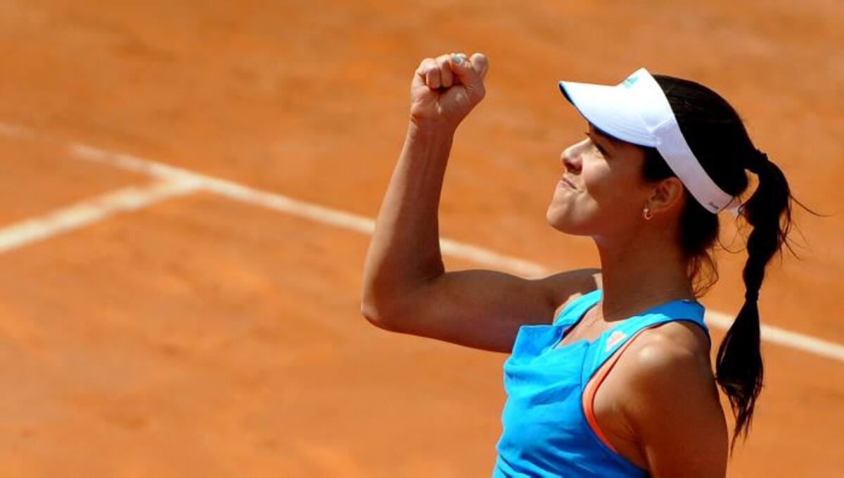 Ivanovic derrotó a Sharapova en Roma. AFP TIZIANA FABI