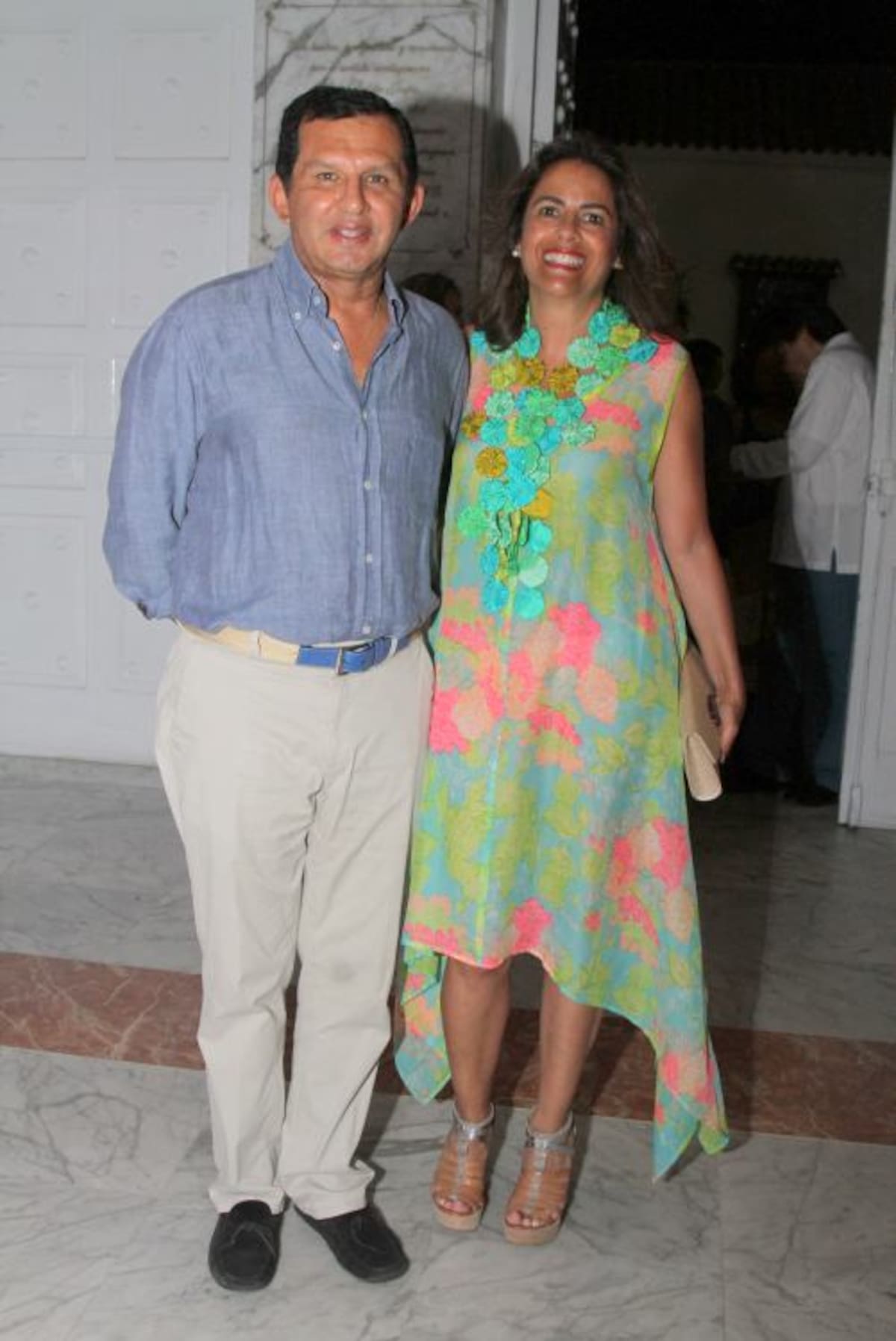 Mario Pacheco y Ana María Lleras. MARUJA PARRA