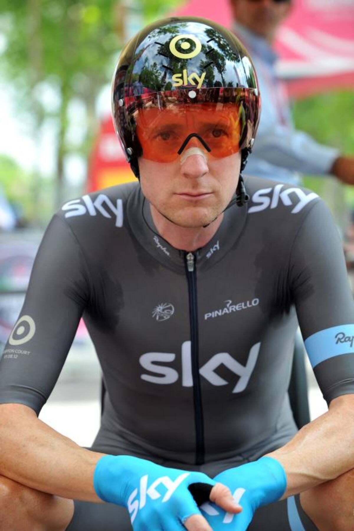 Bradley Wiggins también declaró que para él este descanso era totalmente necesario. AP GIAN MATTIA D'ALBERTO