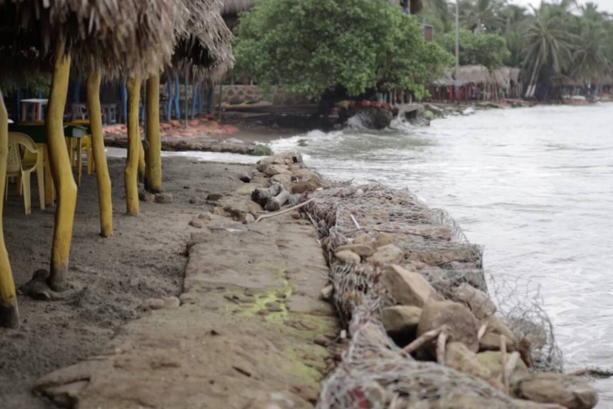 Actualizan estudios para solucionar la erosión costera en Santa Verónica