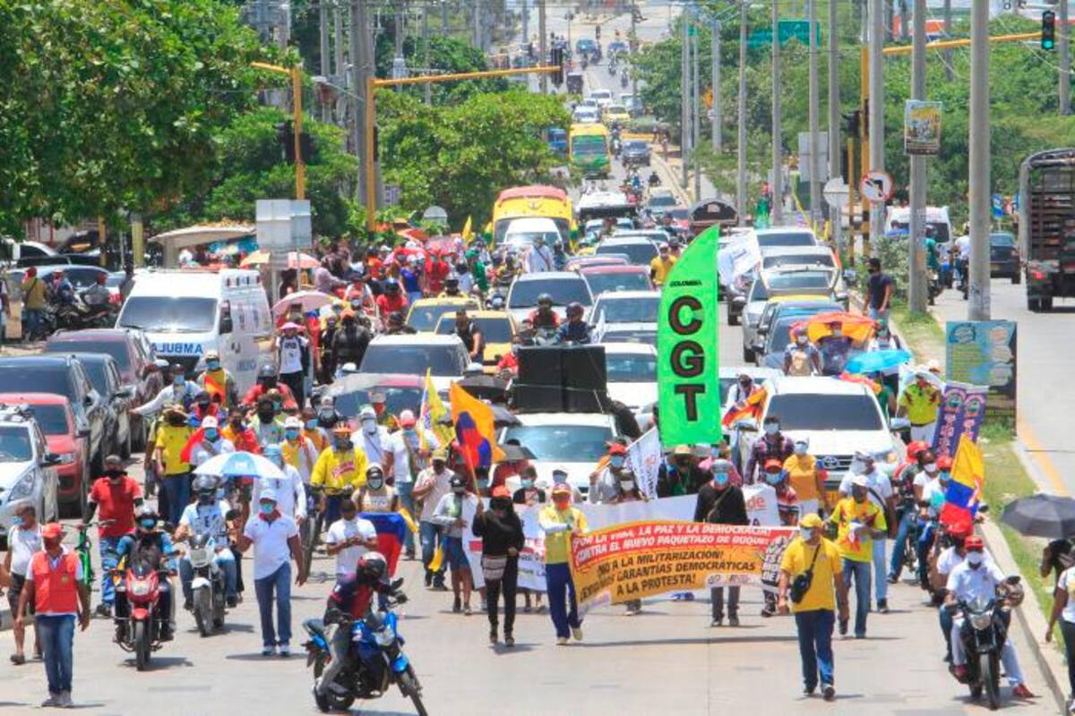 Paro: estas son las protestas programadas esta semana en Cartagena