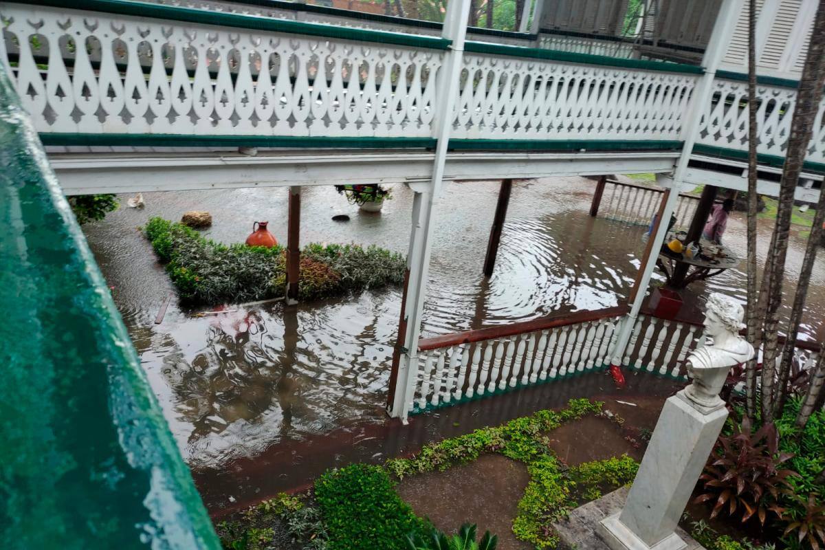 Fotos: Casa Museo Rafael Núñez, afectada por las inundaciones