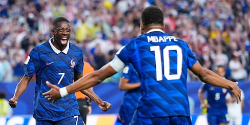 Mundial: regalo a Kylian Mbappé, quien marca el segundo para Francia