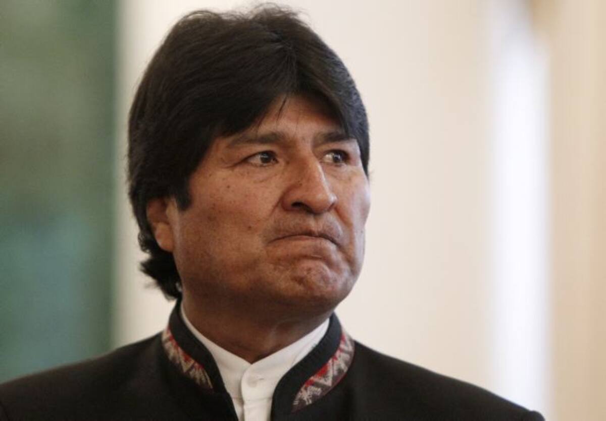 Evo Morales, presidente de Bolivia. AFP MAXIM SHEMETOV
