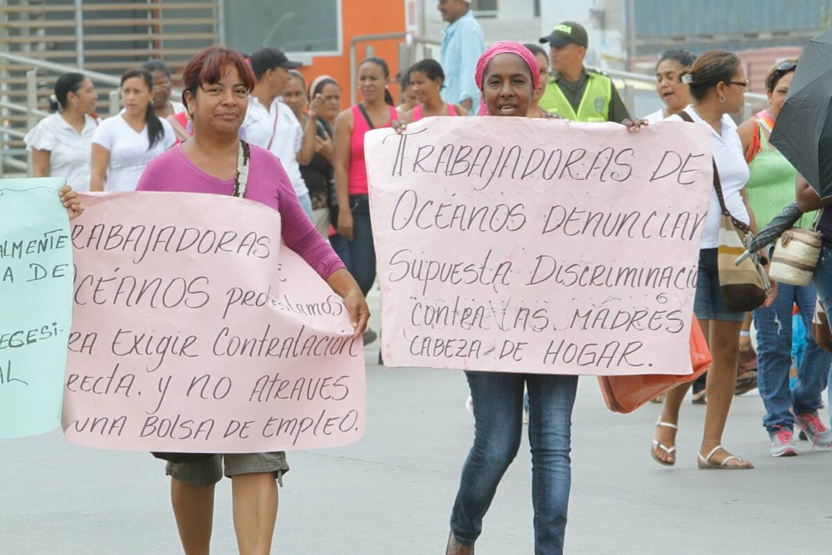 Participaron madres comunitarias de Cartagena y de otros municipios como Santa Catalina, Turbana, Clemencia, Turbaco y Arjona. JULIO CASTAÑO-EL UNIVERSAL