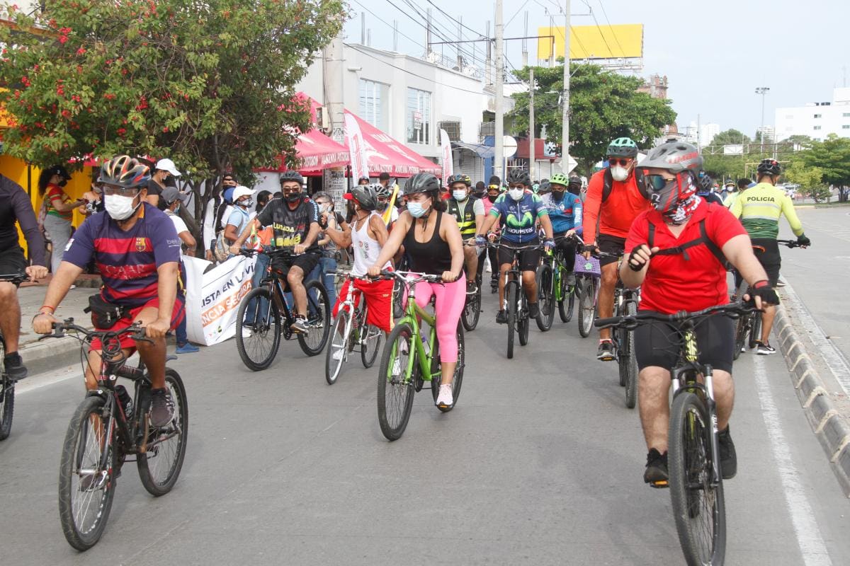 ¡Prográmese! Habrá nuevas ciclovías por la avenida Pedro de Heredia