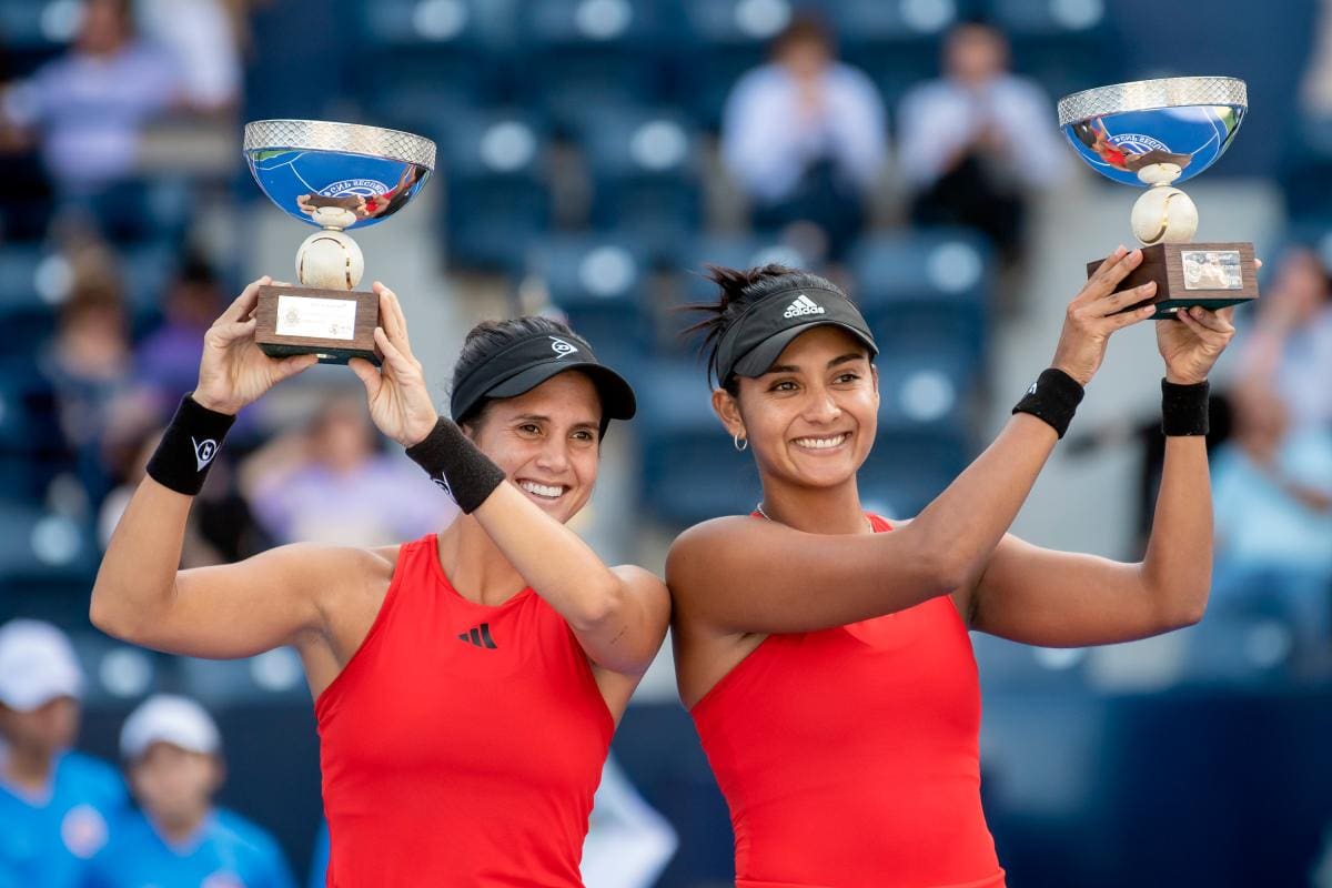 Dos colombianas escriben página gloriosa en el tenis femenino