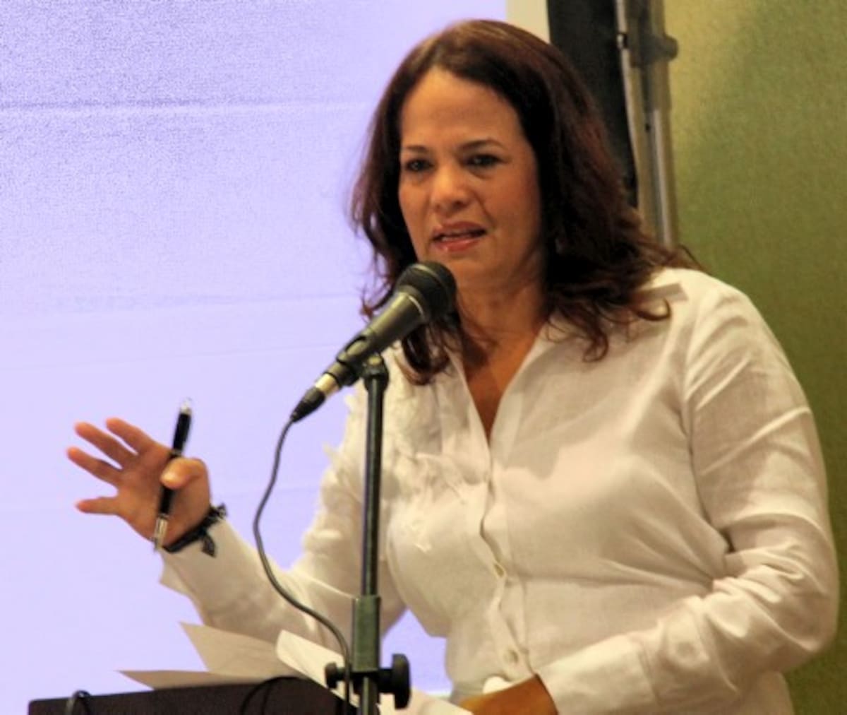 Judith Pinedo Flórez, alcaldesa de Cartagena.