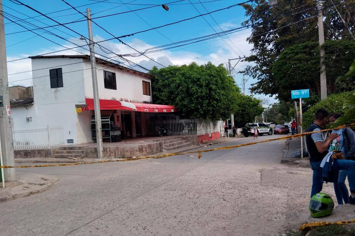 Mototaxista fue atacado a bala por sicario cerca del CAI de Las Gaviotas