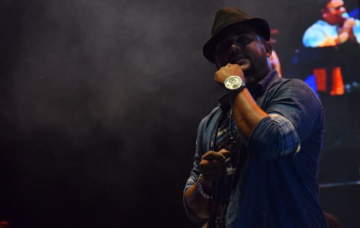 El género urbano se hizo presente con Big Yamo. Cortesía