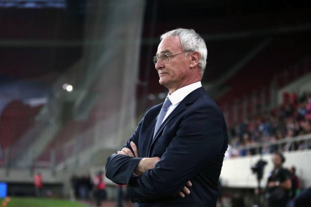 Claudio Ranieri. AFP ANGELOS TZORTZINIS