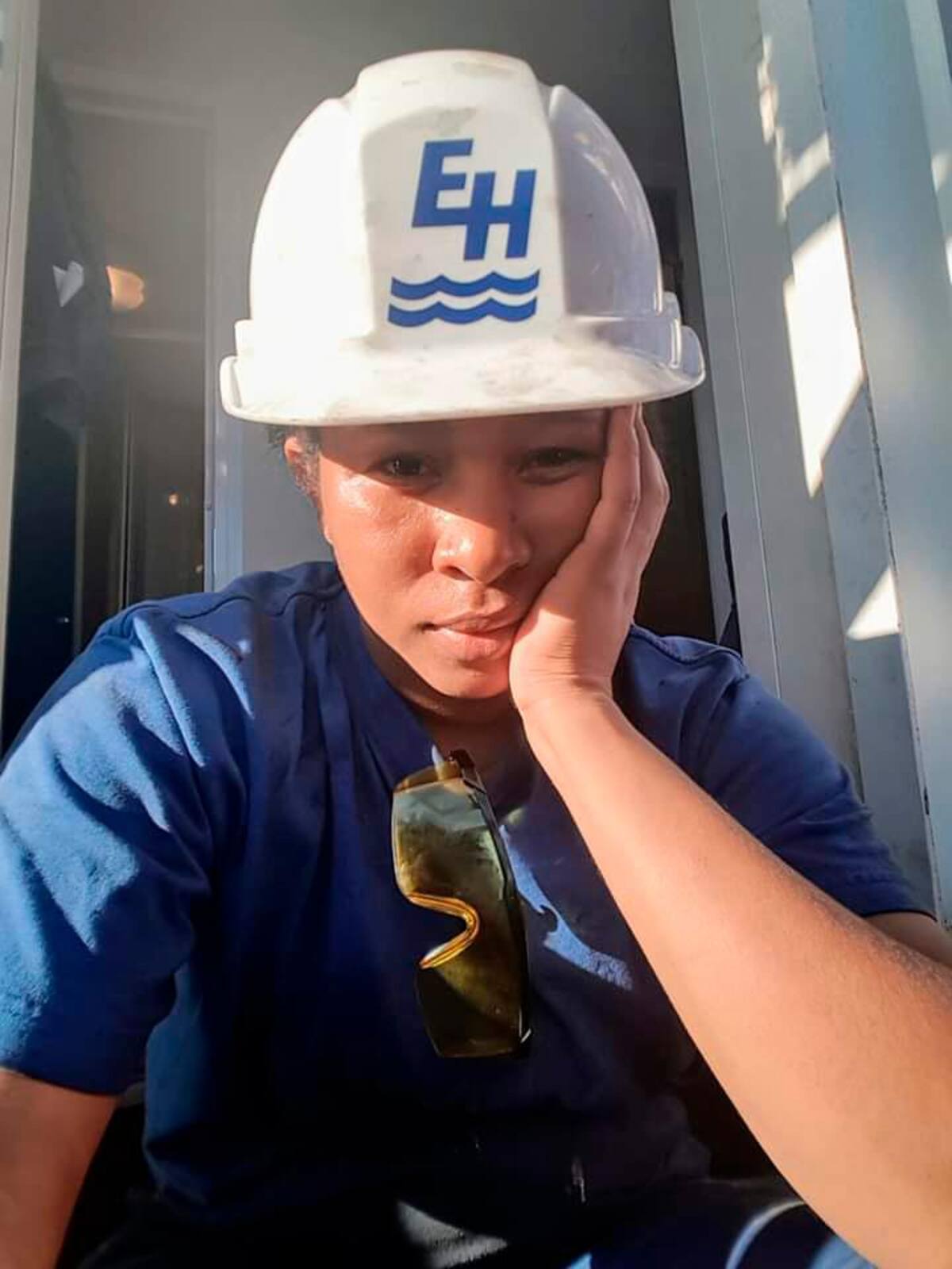 Nathalí Blanco. Fallecida en accidente laboral.