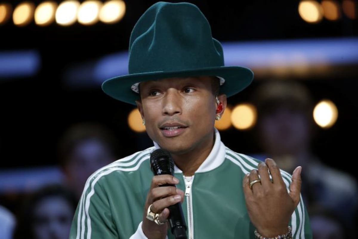 "Happy" de Pharrel Williams, será una de las canciones de la lista. AFP THOMAS SAMSON